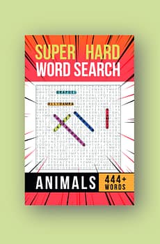 Word Search Puzzle for Adults